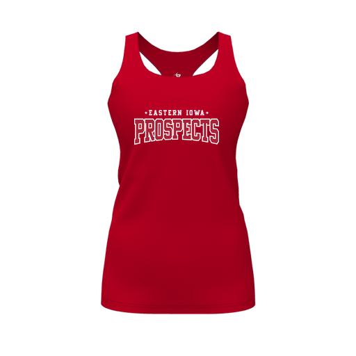 [FT0TRBRD-FYS-LOGO1] Decker Racerback Tank Top (Female Youth S, Red, Logo 1)