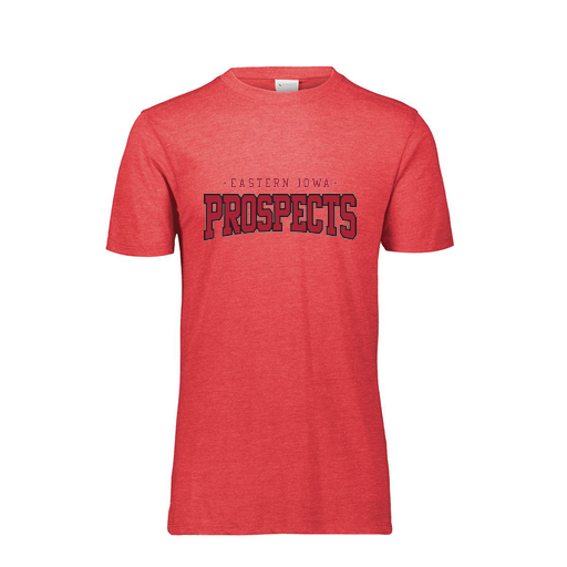 [FTSCUBRD-YS-LOGO2] Decker Youth Tri-Blend T-Shirt - Short Sleeve (Youth S, Red, Logo 2)