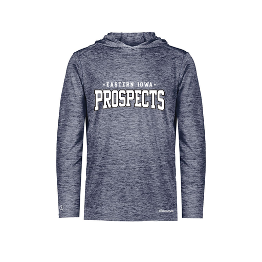 [FOLHCGNV-YS-LOGO3] Decker Youth Charge Hoodie (Youth S, Navy, Logo 3)