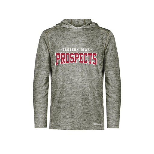 [FOLHCGGY-YS-LOGO1] Decker Youth Charge Hoodie (Youth S, Gray, Logo 1)