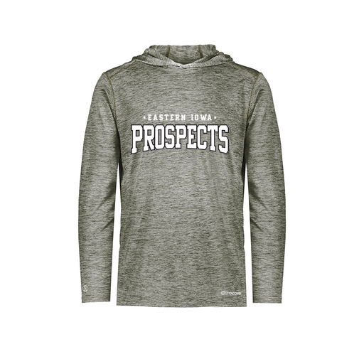 [FOLHCGGY-YS-LOGO3] Decker Youth Charge Hoodie (Youth S, Gray, Logo 3)